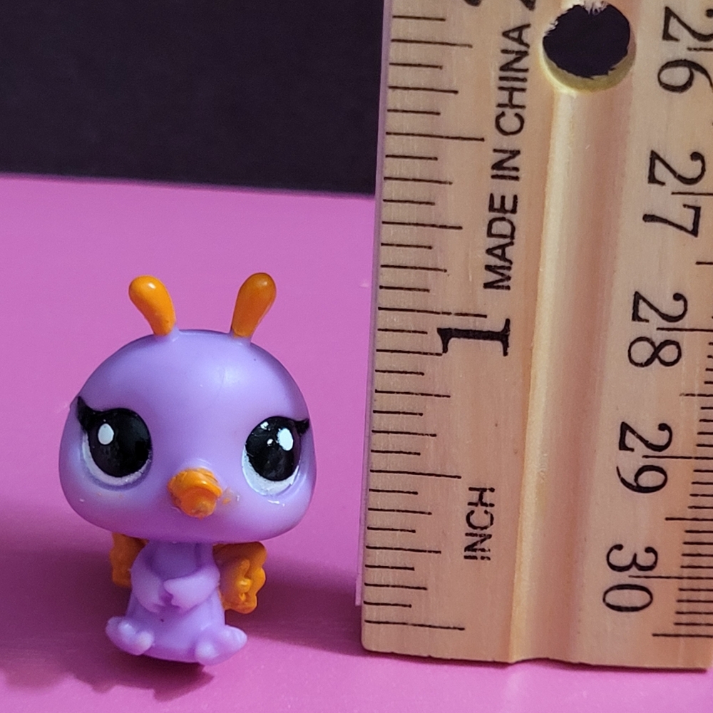 Hasbro Littlest Pet Shop Mini Purple Bird Fairy #2796 (0349)